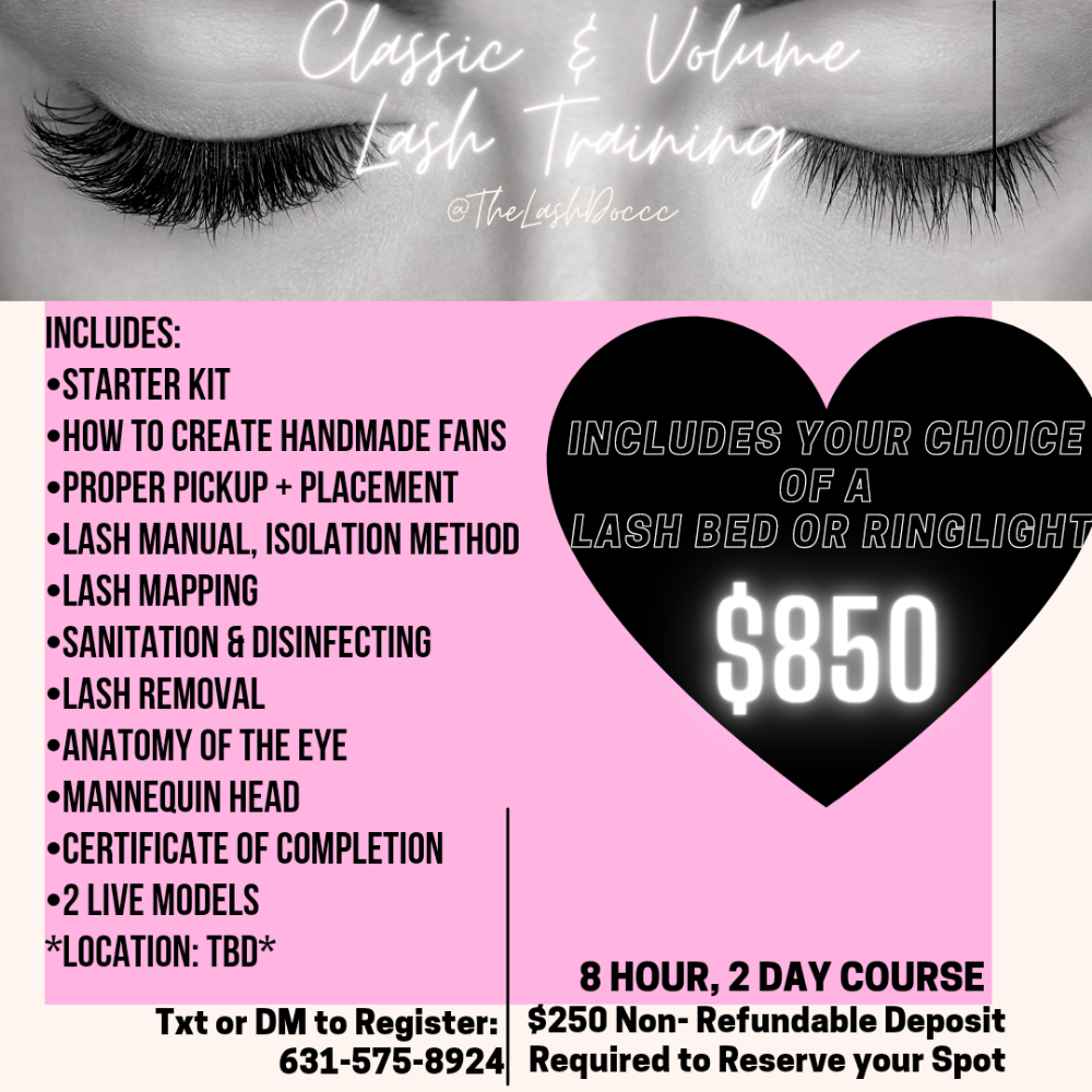 Classic & Volume Lash Course