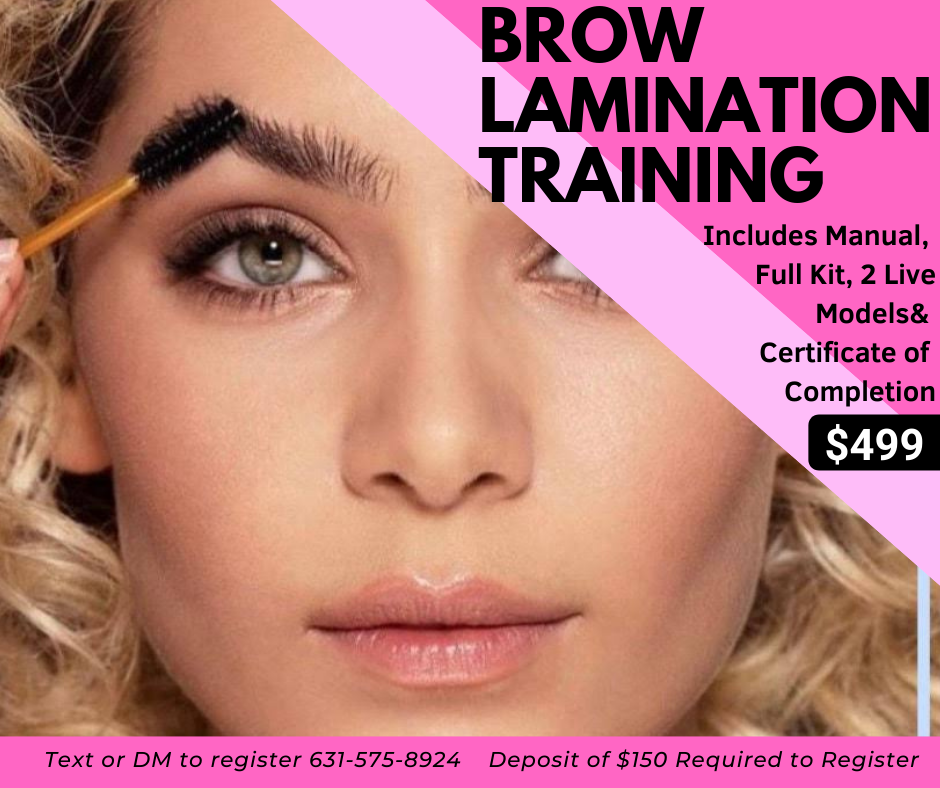 Brow Lamination Training