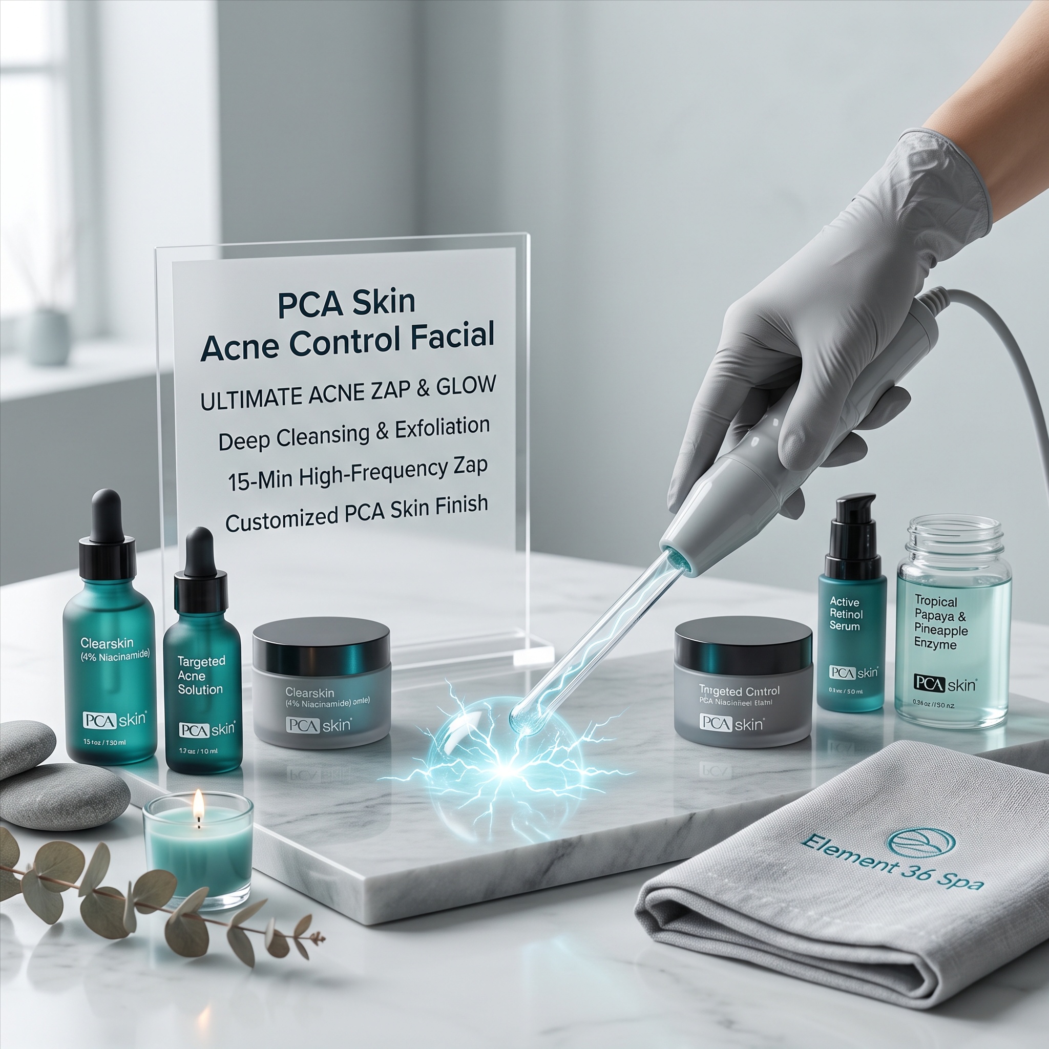 PCA Skin Acne Control Facial at Element 36 Spa in Pinckney, MI