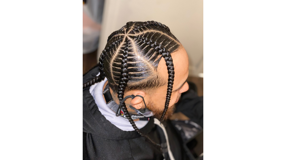 Mens Puzzle Braids