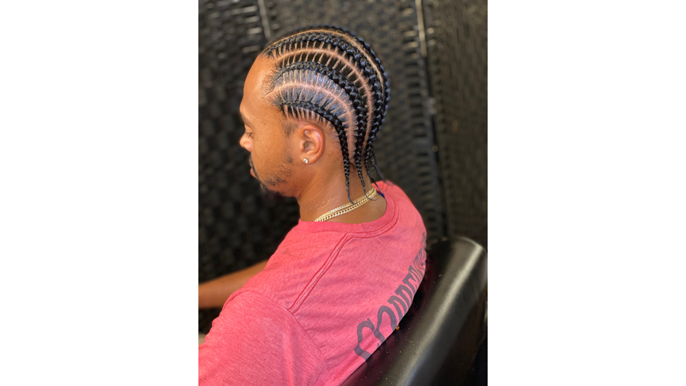 Mens 6 stitch Braids