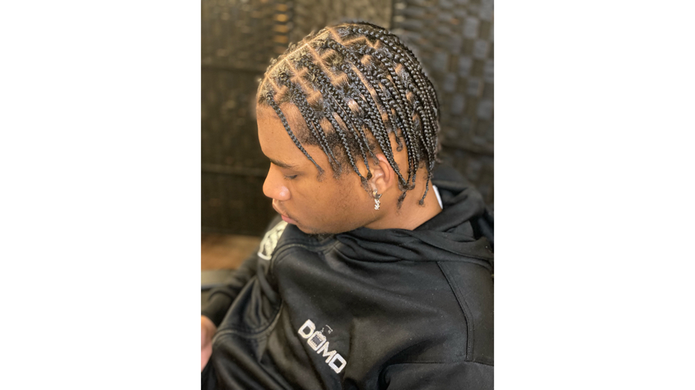 Mens Individual Plaits