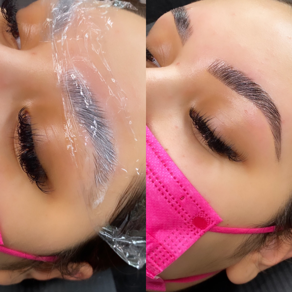 Brow Lamination + Wax