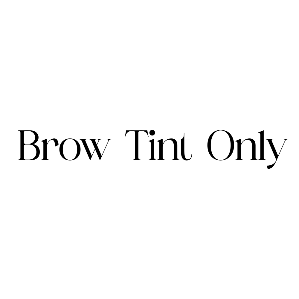 Brow Tint Only