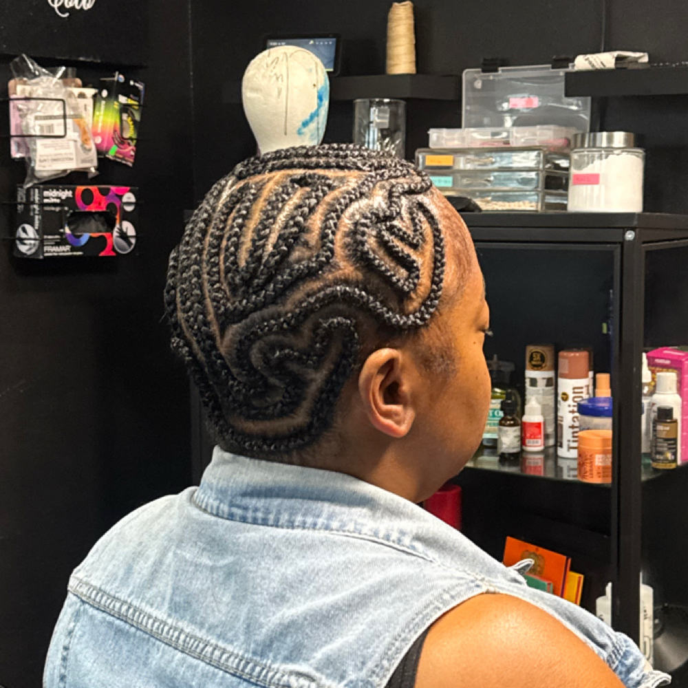 Braided Baldie at Quality Haircare in Memphis, TN