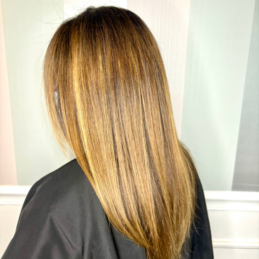 Root Retouch at Bella Bri Beauty in San Antonio, TX