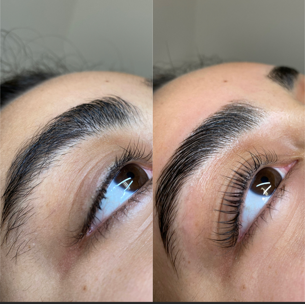 Brow Lamination + Shaping