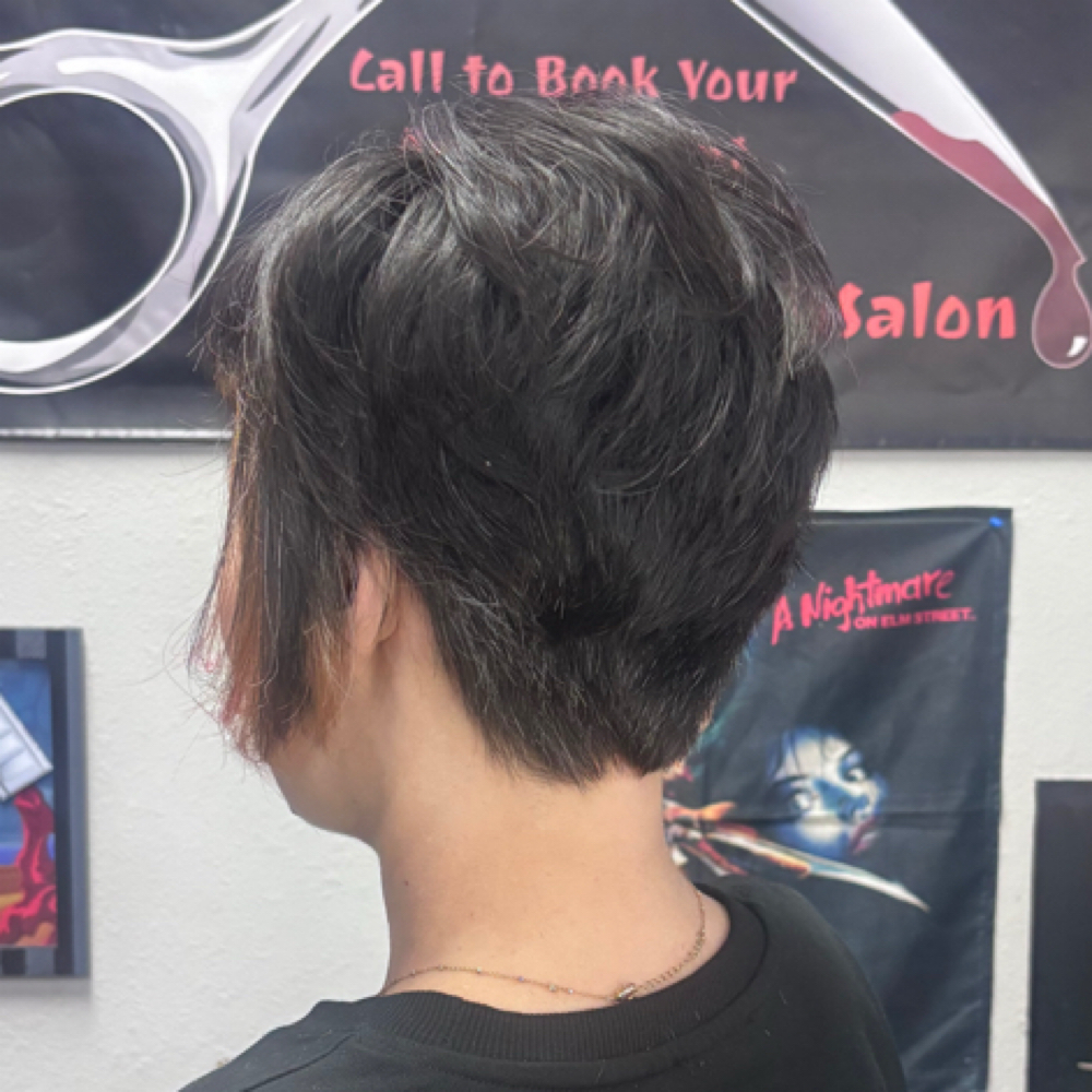 Extra Short Cut W Amanda at Looks That Kill Salon in Houston, TX