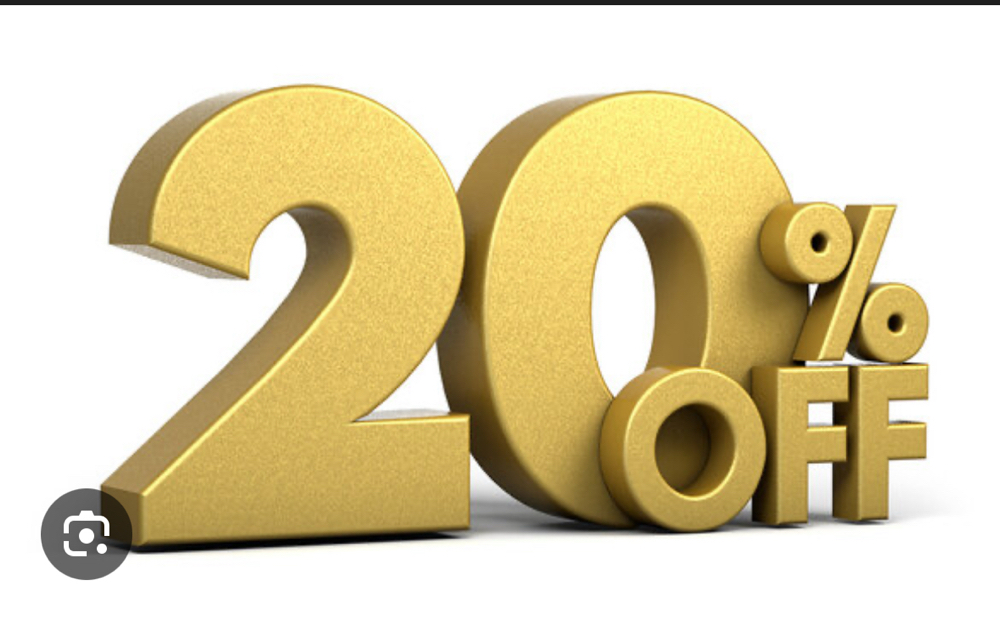 Add As A Service To Redeem- 20% off