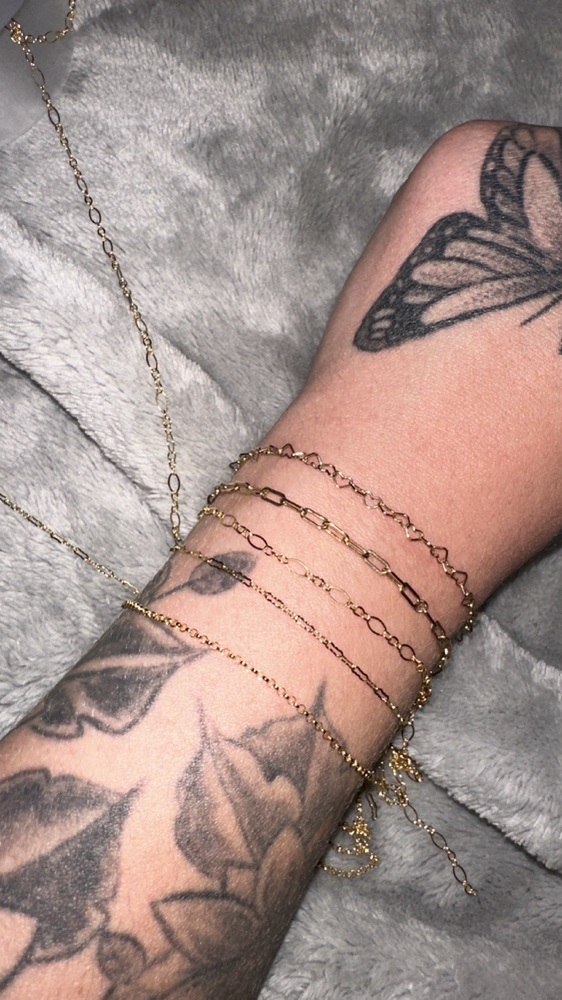 Permanent Jewelry Four-Six Pieces