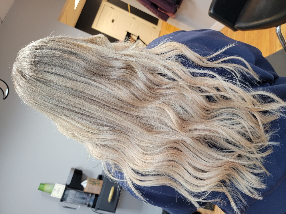 New Hair Extension Installation