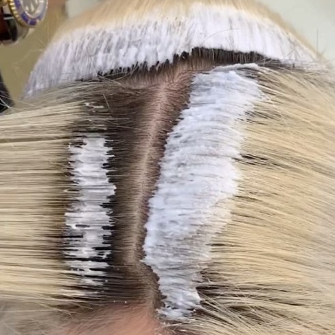 Retouch Bleach + Tone (Roots Only)