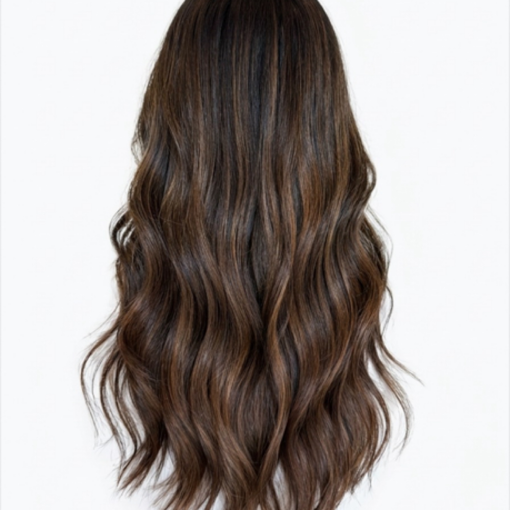 Balayage at luna & flor salon in buford, GA