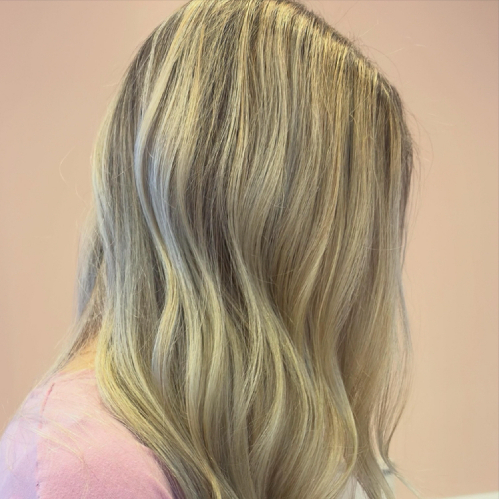 Full Blonding at Sunkissed & Styled by Miranda in Aiken, SC