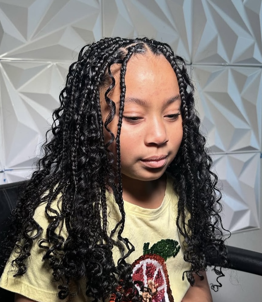 Kids Boho Braids