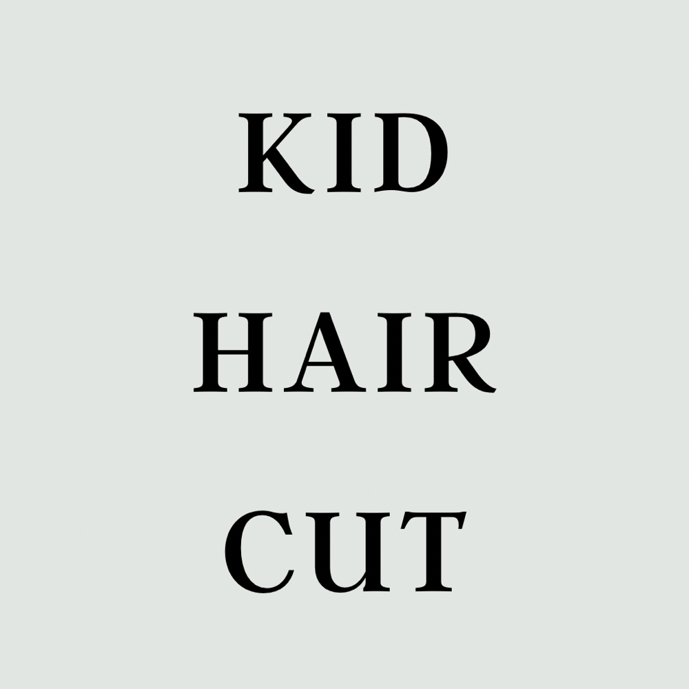 Kids Haircut-  12 & Under