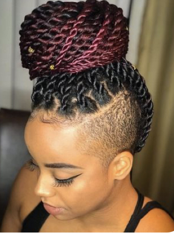Half Twist or Braids