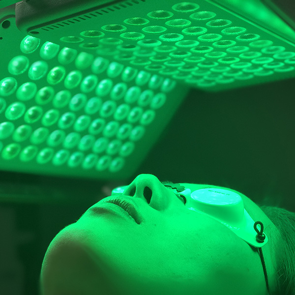 Green LED Light Therapy Treatment