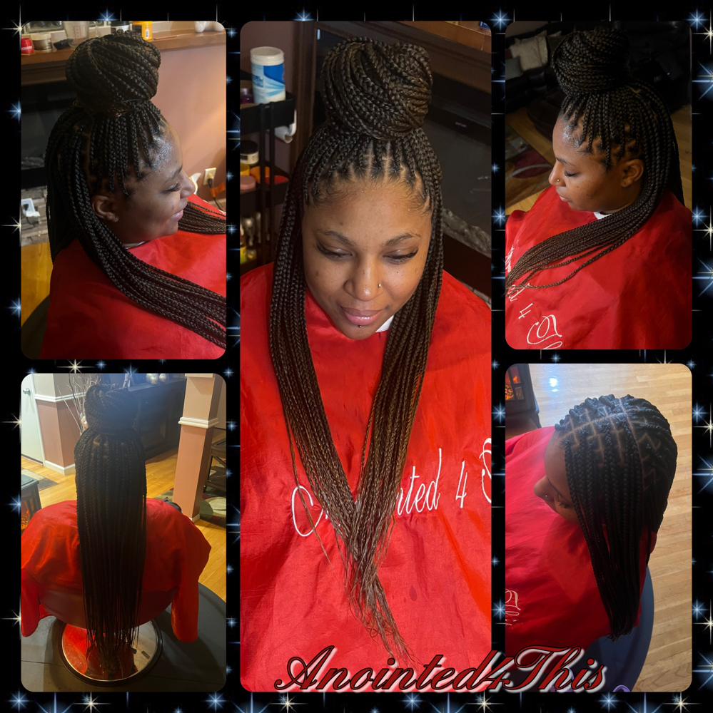 Small Knotless Touch Up
