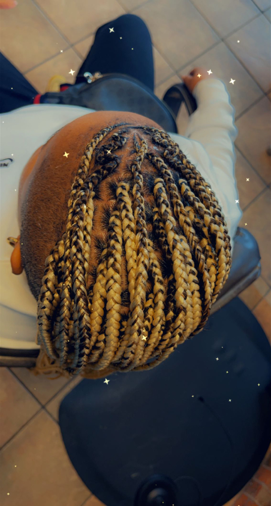 Box Braid Small LowerBack(Top Only)