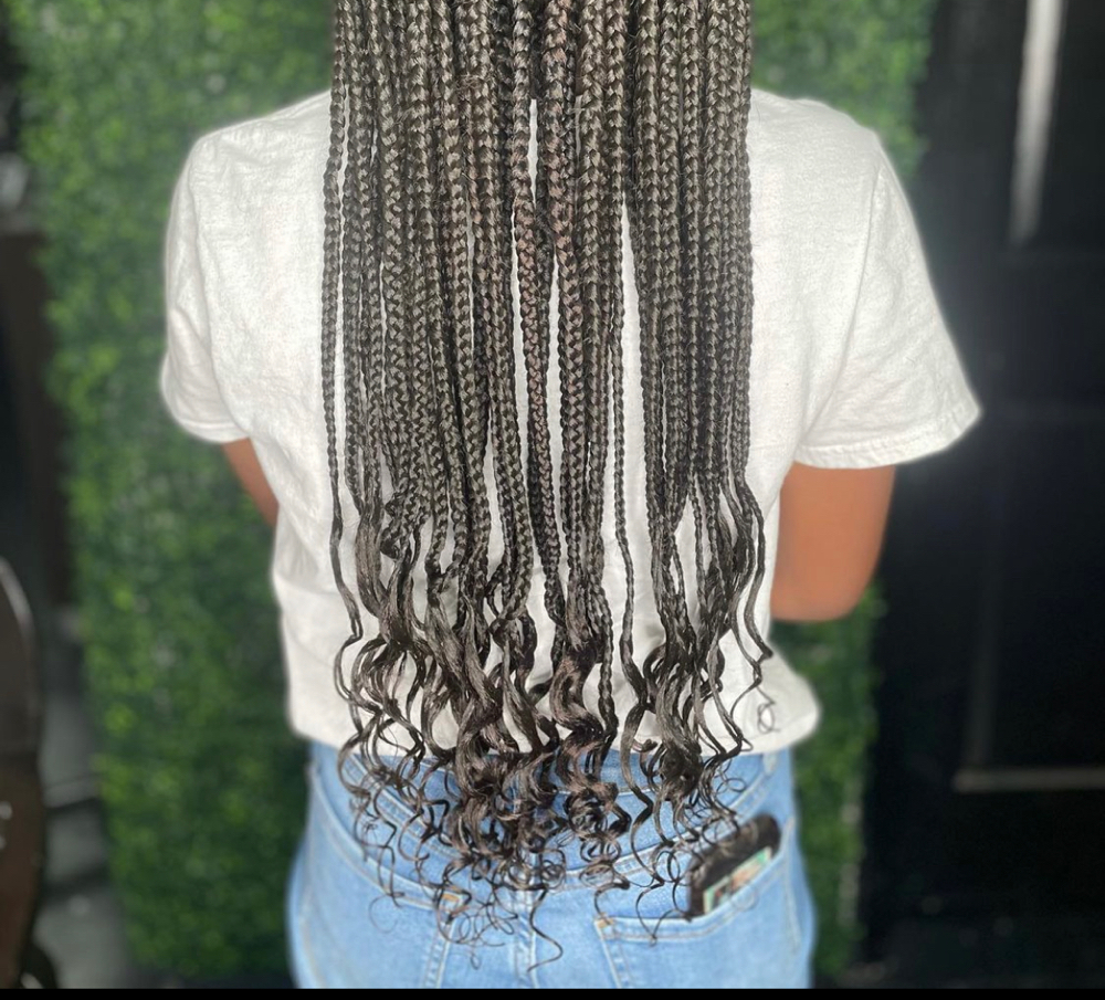 Knotless•Med•Waist HairINC