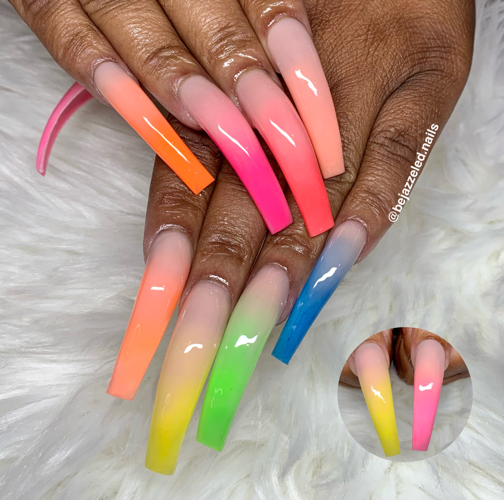 Fullset Ombre Acrylic