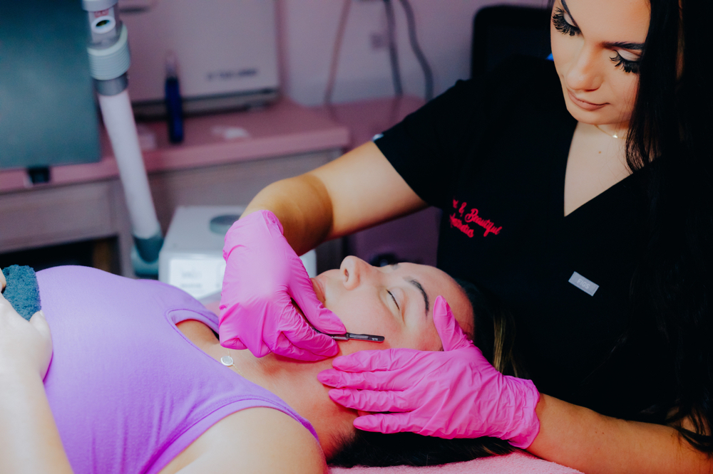 Dermaplaning Facial Treatment