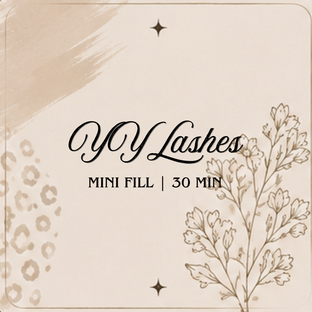 YY LASH MINI FILL at Desert Bloom Esthetics in Tulsa, OK