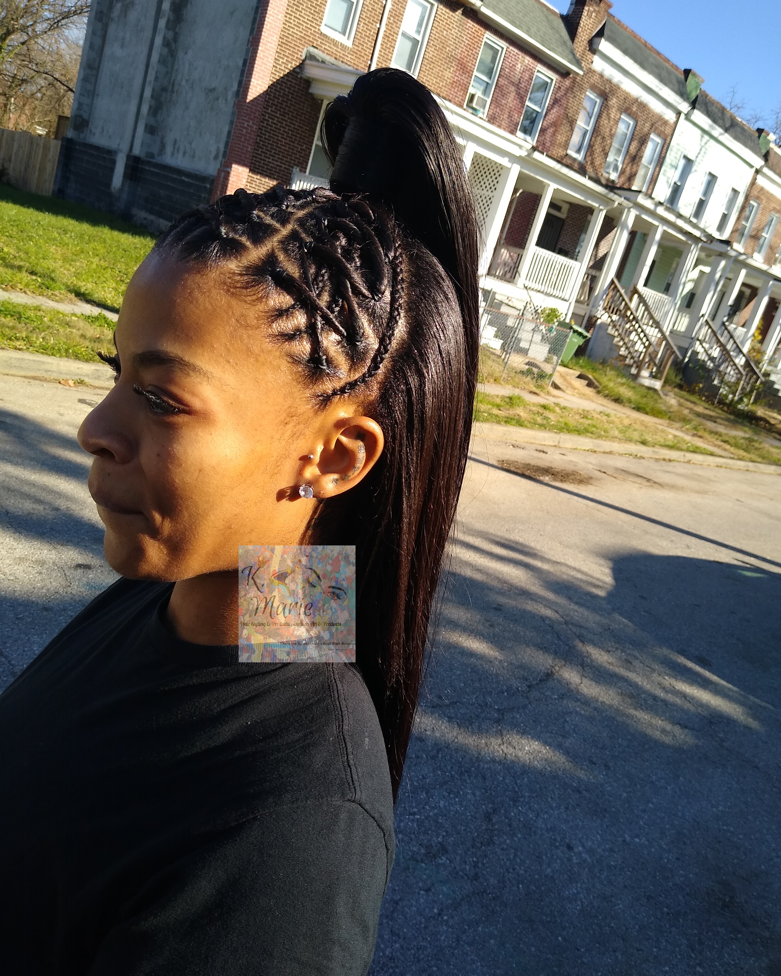 Half Up Half Down Sew-In