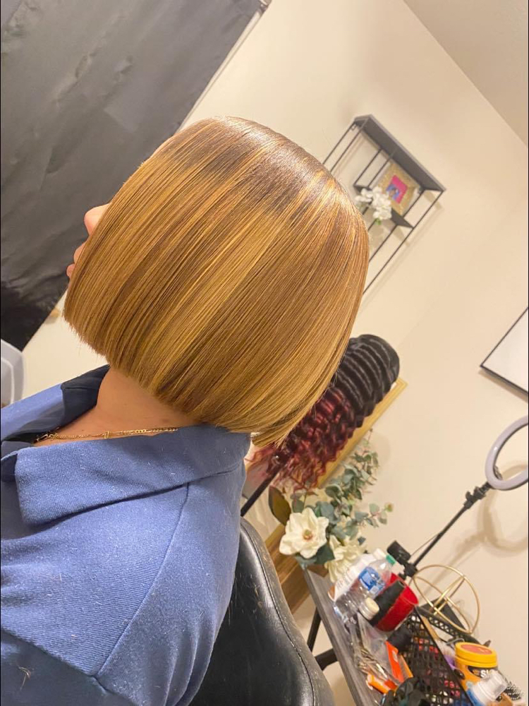 10” Color Quick Weave Hair Incl