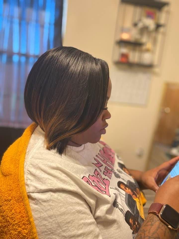10”Traditional Sewin Hair Incl