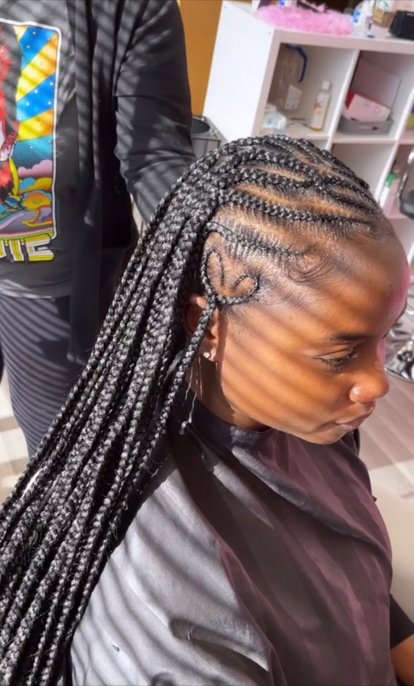Fulani Braids at Terrilashae in Chicago, IL