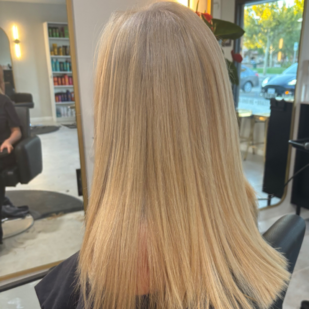 Full Bleach out Platinum Card at Shears By Friends in Palmdale, CA