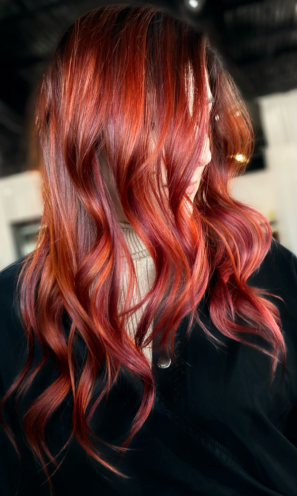 Vibrant Vivid Full Head Color