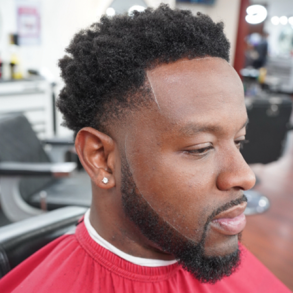 Haircut+Beard Trim at The Fade Lounge in Houston, TX