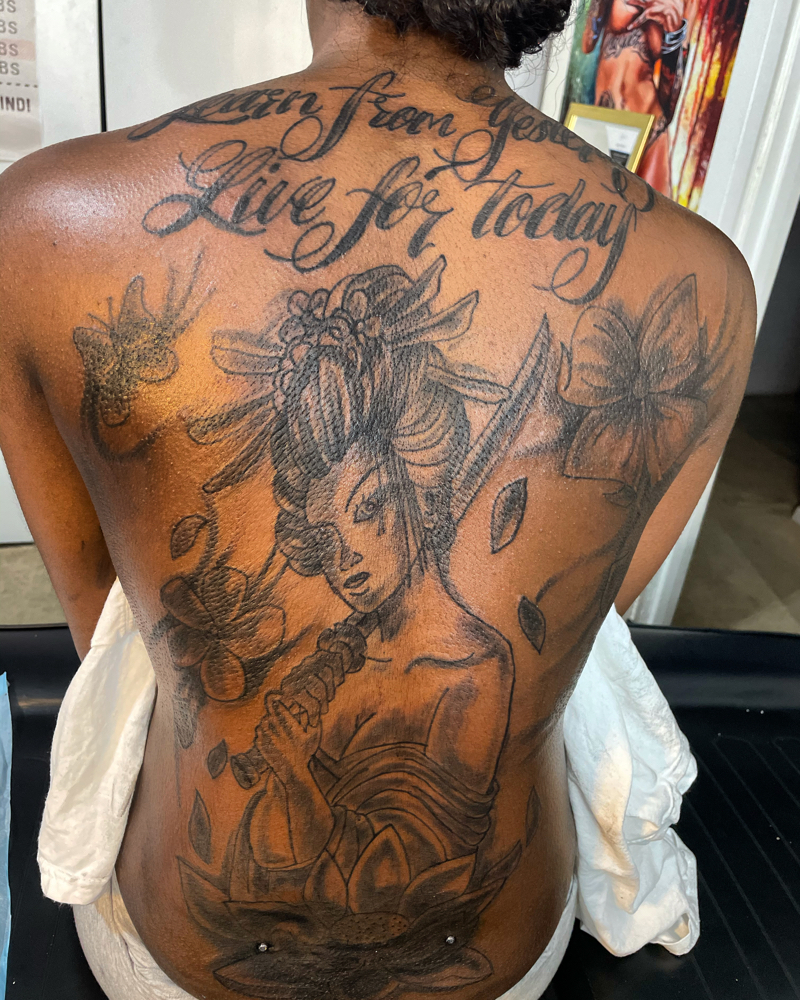 Full Back Tattoo