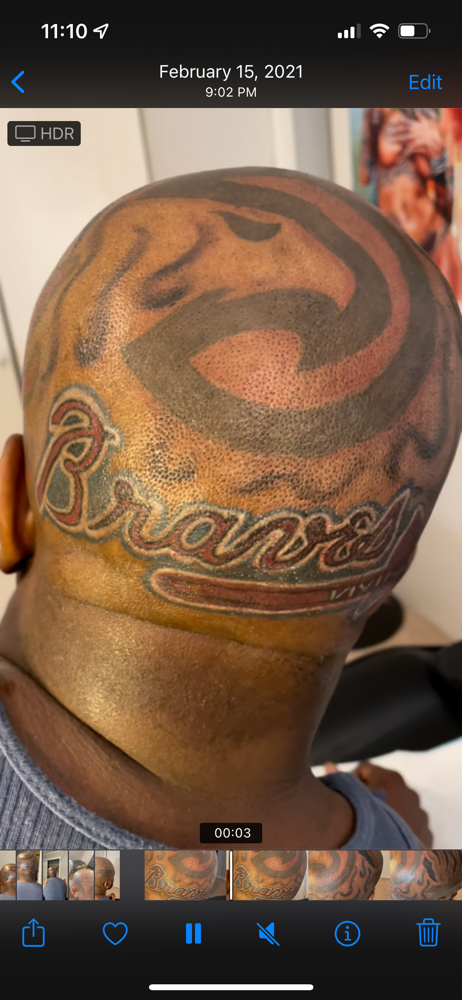 Head Tattoo