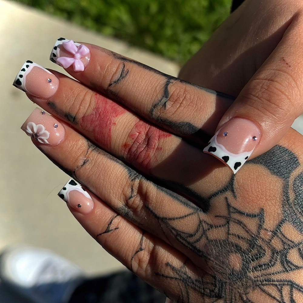 Uñas Acrílicas S/M at The Glam Squad Salon in Florence, KY