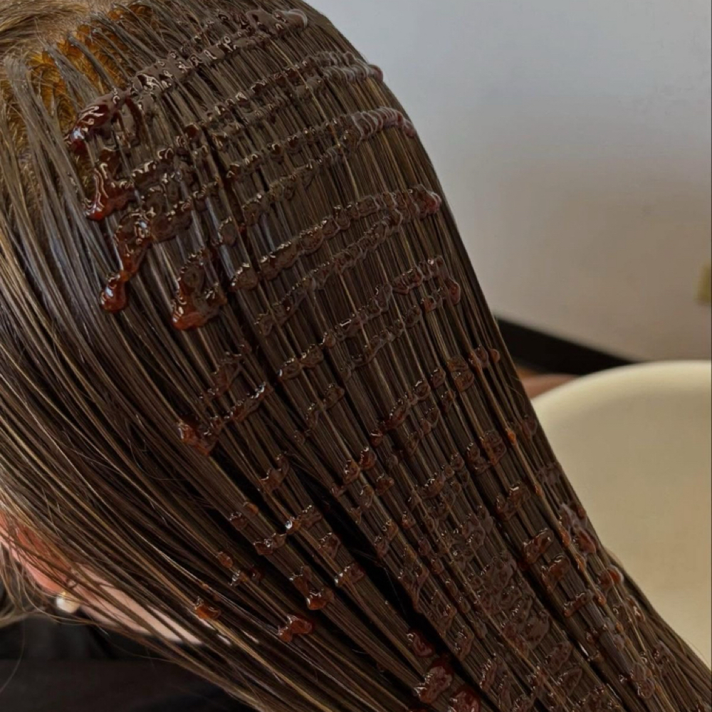 Hair Gloss Treatment at Madd About Beauty in Belleville, MI