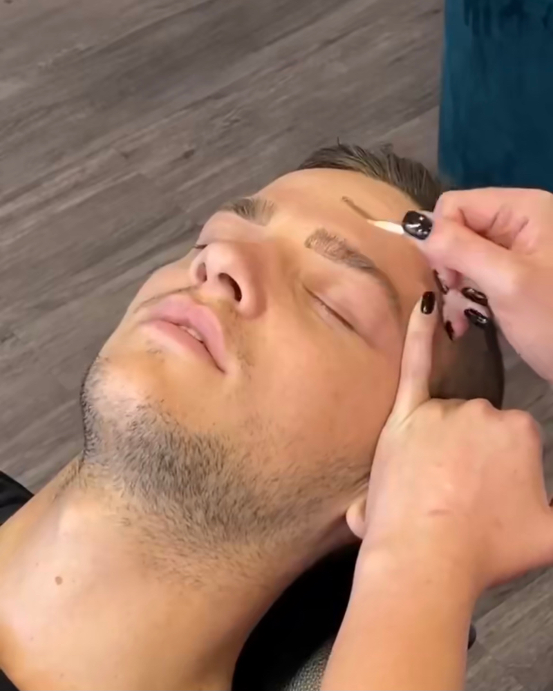 Eye Brow Shape Straight Wax/razor