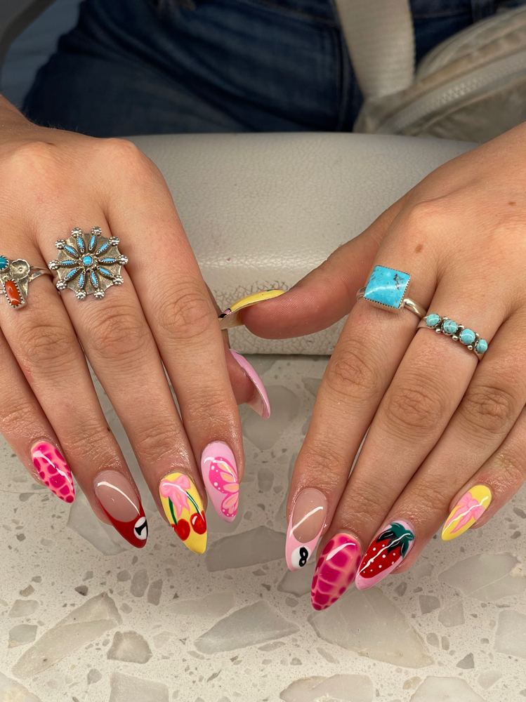 Acrylic Fill at Rooted Love Beauty co in Williams, AZ