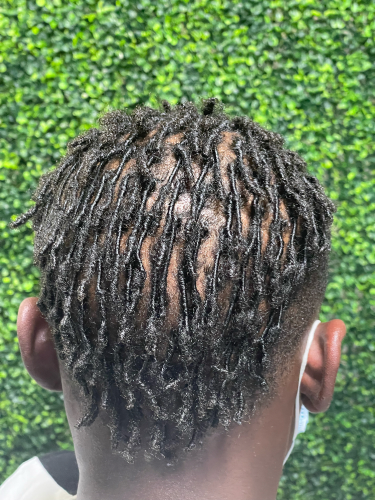 Locs Retwist (Crown Reg Sz)12mos>