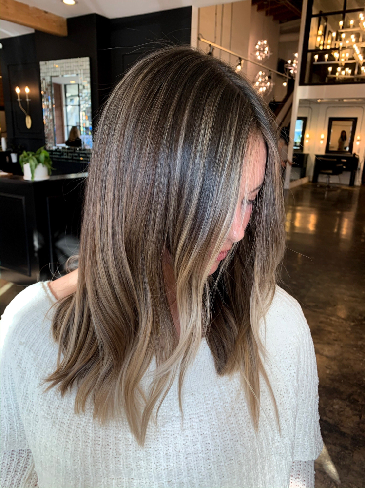 Partial Highlight & Haircut