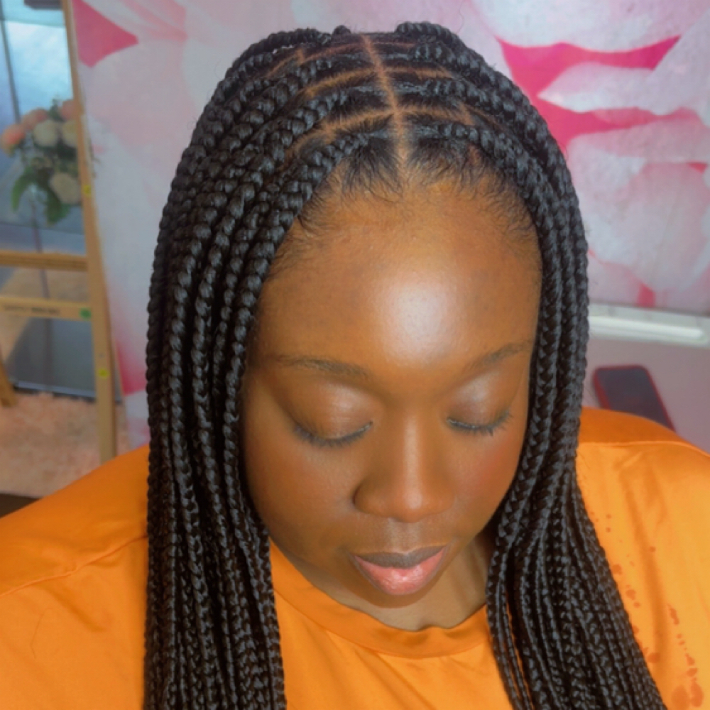 Knotless - Medium at Everything Braids in Maitland, FL