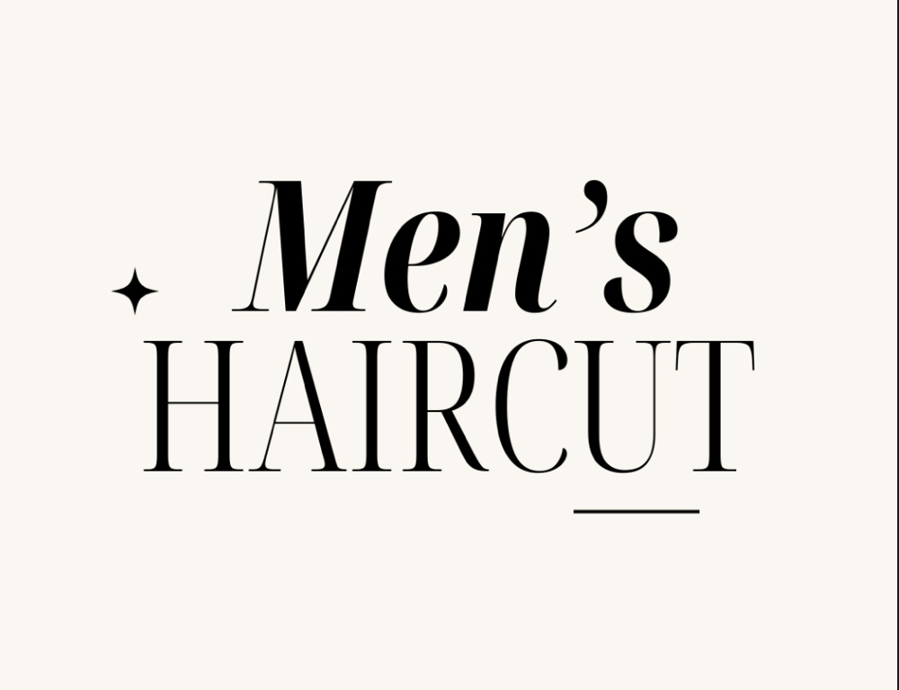 MEN'S CUT