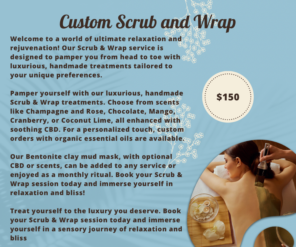 Custom Body Scrub And Wrap