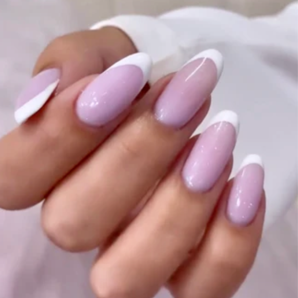 Russian Gel Manicure at with love beauty bar in Brooklyn, NY