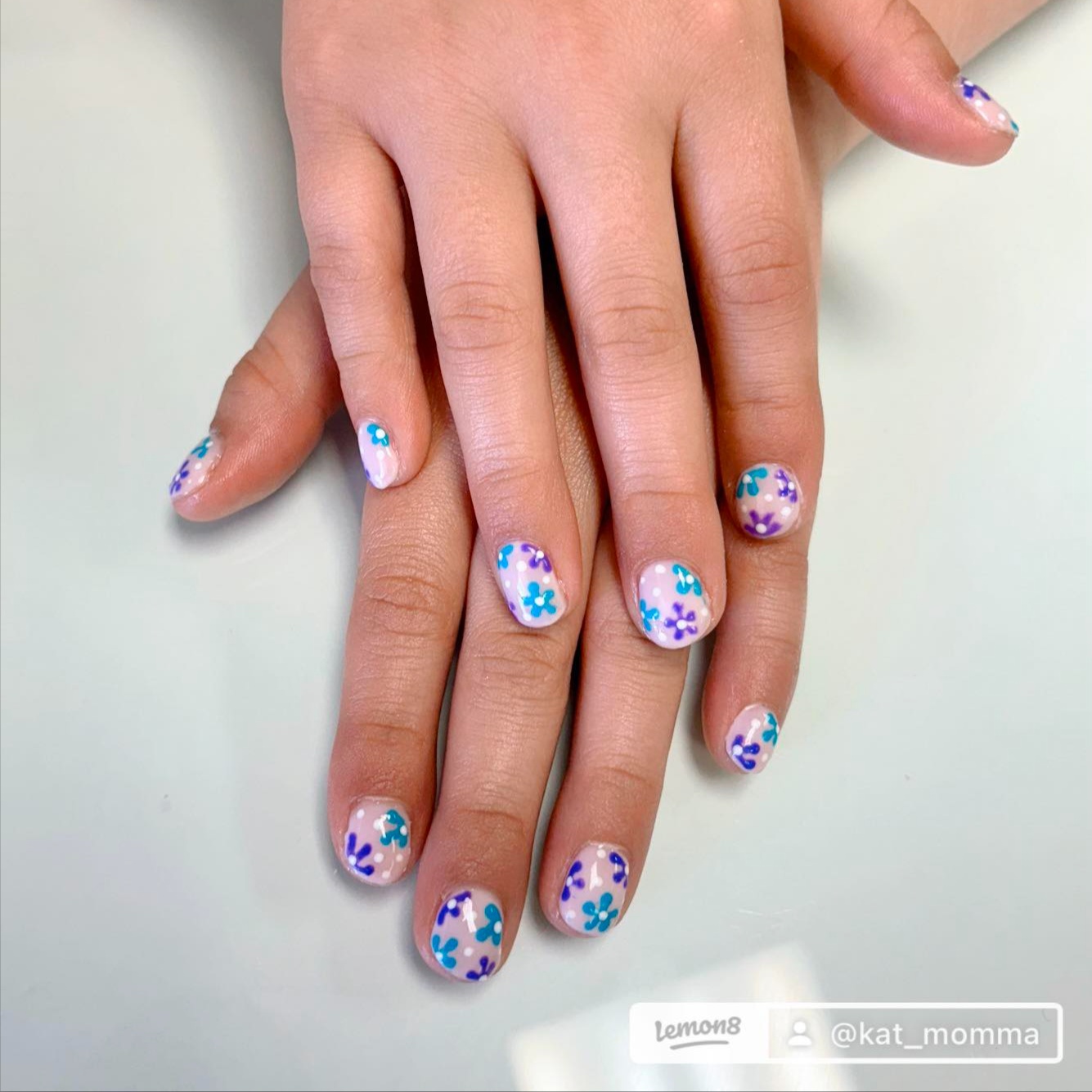 Child Manicure at Beauty on The Bricks in Hays, KS