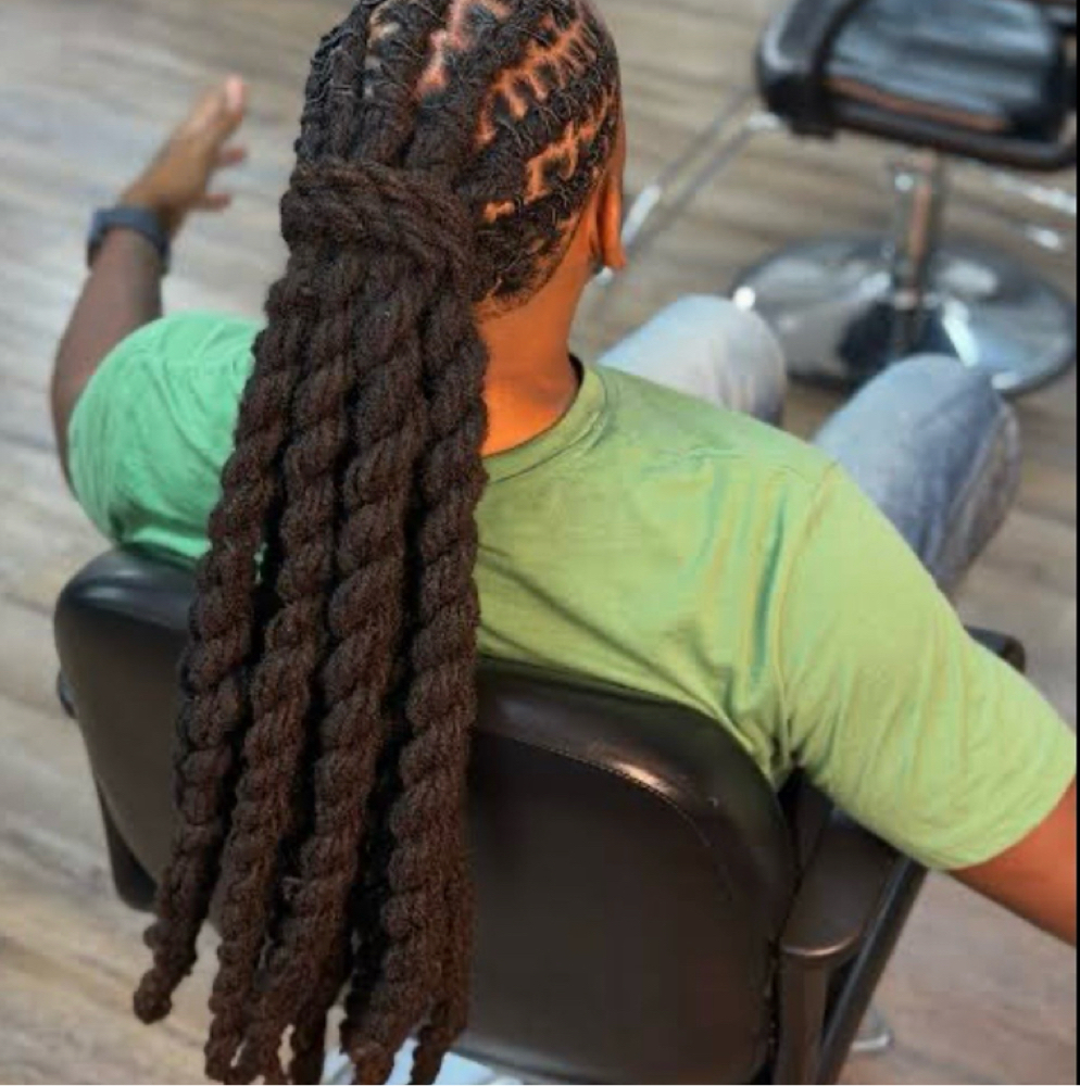 Loc Styling ( No Retwist) at Vanité Hair Studio in Colonie, NY