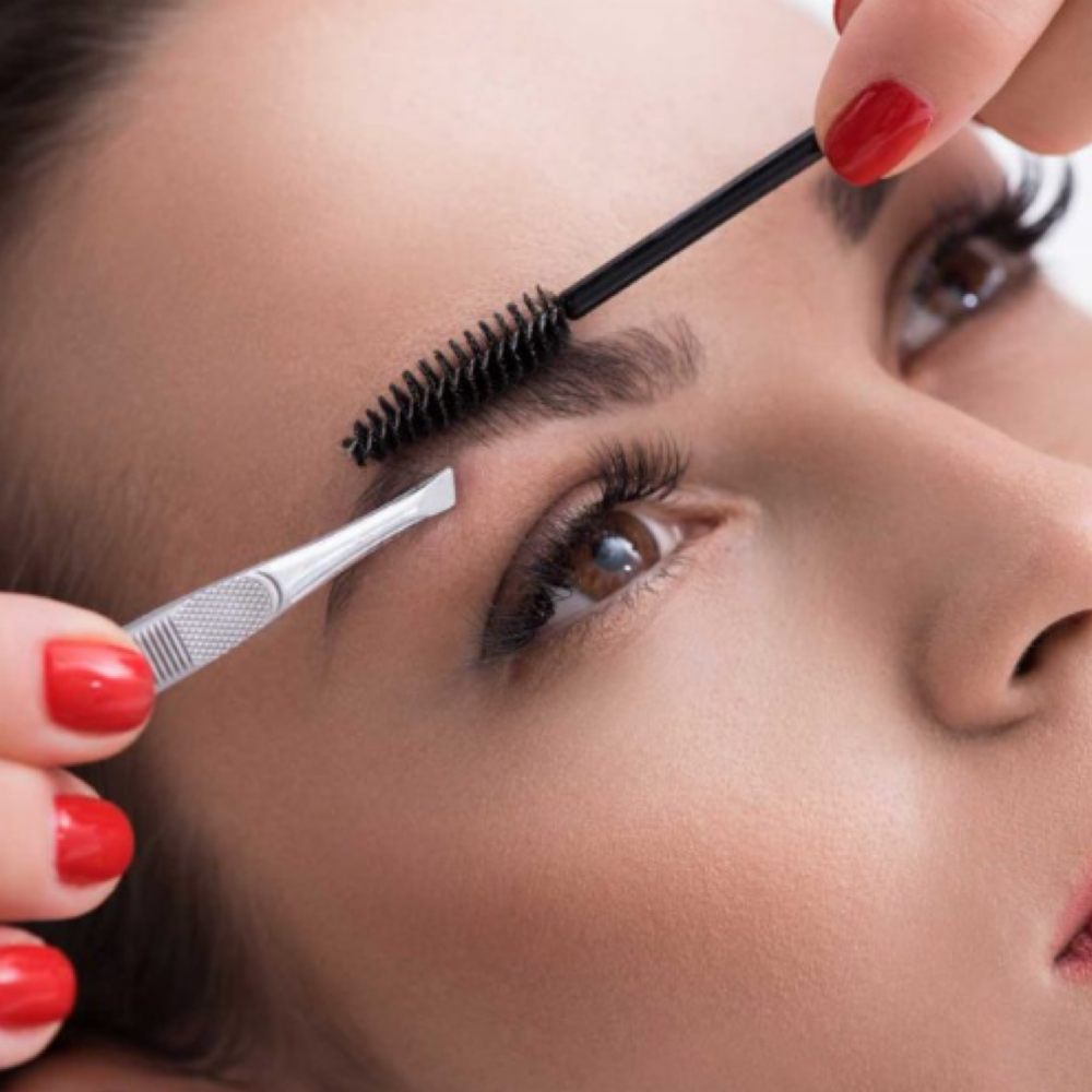 BROW TWEEZING